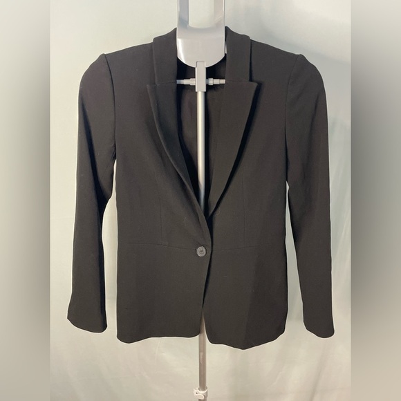Express Elegant Black Women's Blazer Size 4 - Picture 1 of 7